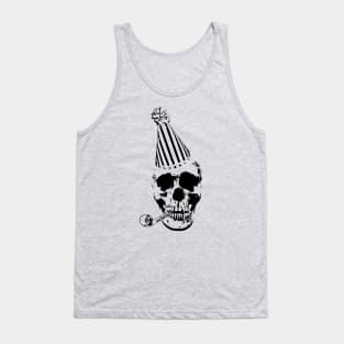 Happy Birthday Skull Tank Top